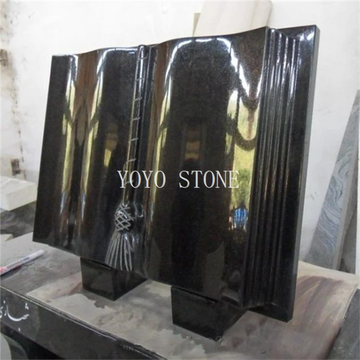 black granite memorial