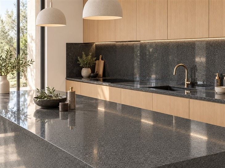 Polished-Old-G654-Granite-Slab-Modern-Kitchen-Island